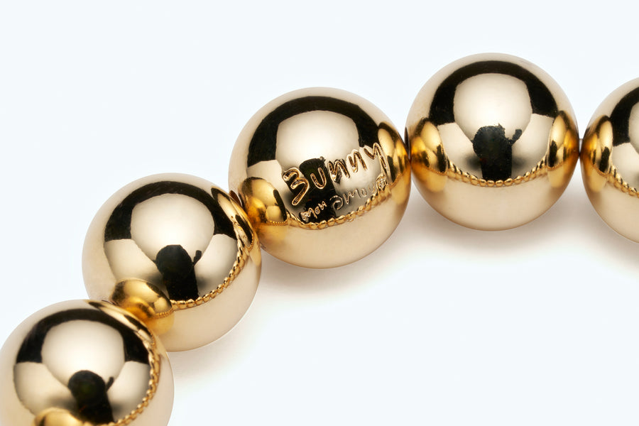 Essential Gold Ball Bracelet 5mm