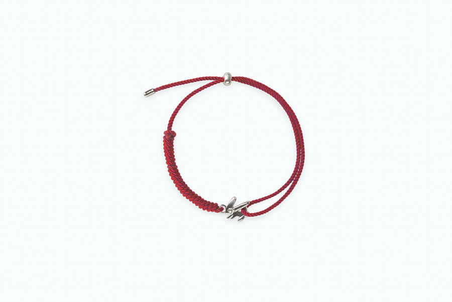 Bunny Vitamin Anklets Silver Sunkiss Red