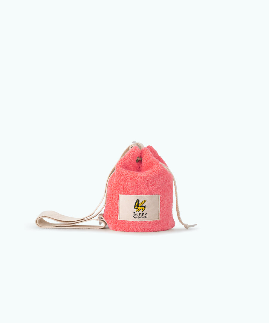Terry Bucket Bag (Petit) Pink
