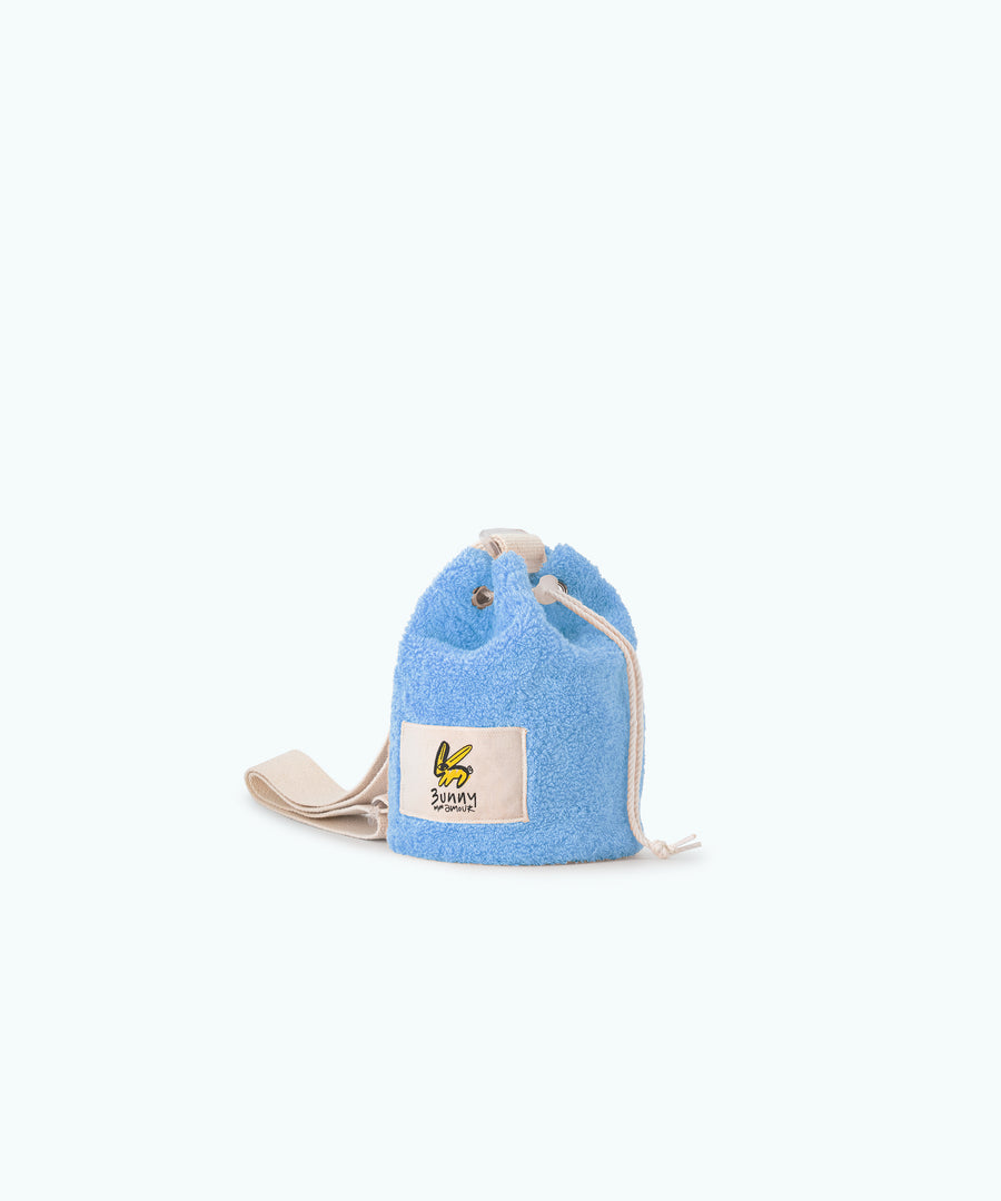 Terry Bucket Bag (Petit) Skyblue