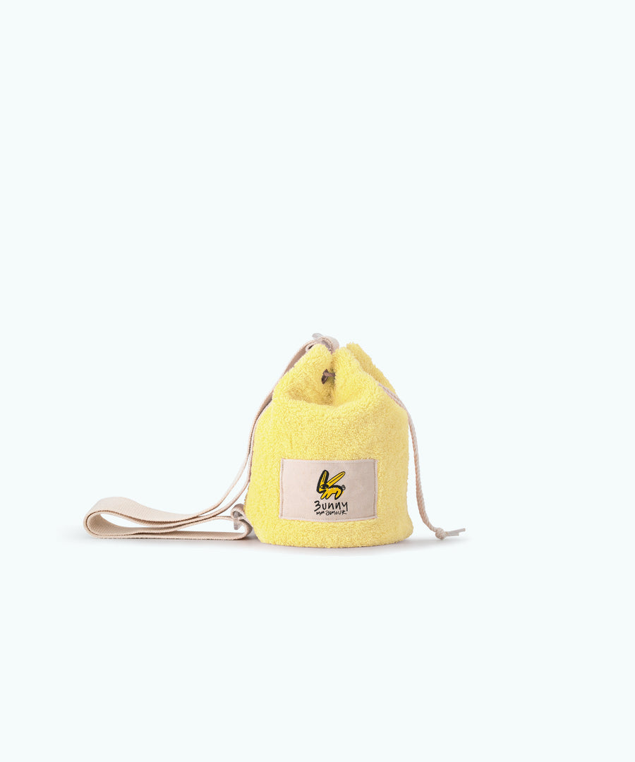 Terry Bucket Bag (Petit) Yellow